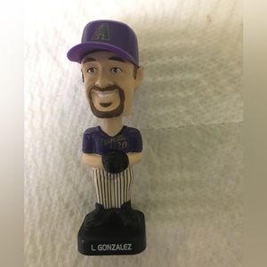 L. Gonzalez 2020 #20 Arizona diamondbacks post cereal mini bobble head new